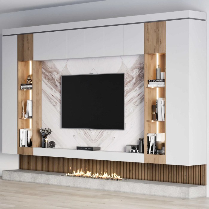 Wall entertainment living modern room unit center units furniture cabinets