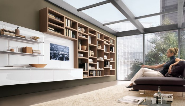 Wall units storage modern room living book misuraemme walls shelves mounted unit tv bookcase bookcases bookshelf books ideas designs crossing