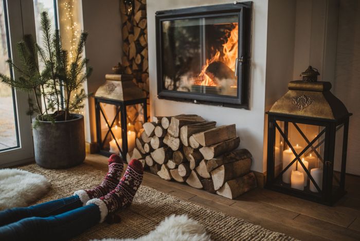 Wohnzimmer Ideen für eine gemütliche Atmosphäre im Winter